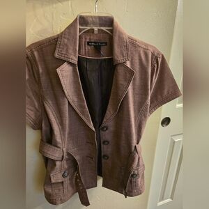 Marina Luna Chocolate Brown Jacket